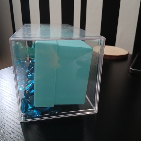Handmade Blue Decorative Box - Picture 2 of 3